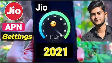 Jio 4G Network Problem Solved - 101 Mb/s Speed Jio Apn Settings For Fast Net 2021 | Jio New APN | ta