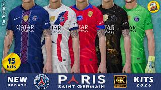 Exclusive 🔥 Paris Saint Germain Update Kits 2025/26 | 4K Texture | Fix Numbers | PES 2021 Exclusive 🔥 Paris Saint Germain Update Kits 2025/26 | 4K Texture | Fix Numbers | PES 2021