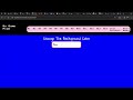React.js, lets useState and change this background color