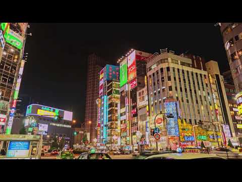 東京Tokyo新宿Shinjukuタイムラプス撮影