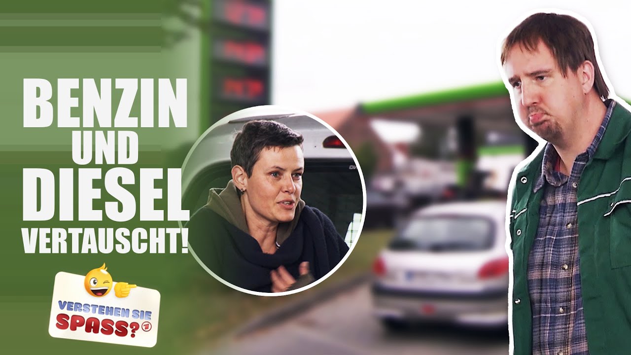 Autofahren lernen: Wie Auto Tanken Tutorial Auto betanken Tanken an der Tankstelle