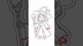 Easy Chibi Wizard Drawing Tutorial with Chillify