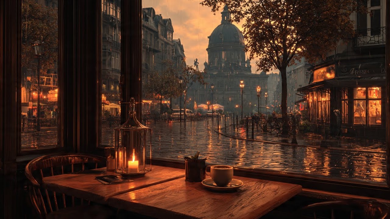 Live: Smooth Jazz Cafe Mix - Relaxing Evening Vibes | Dinner & Study Music