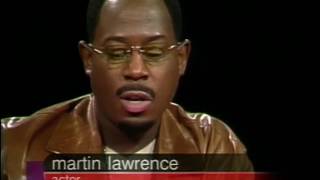 Martin Lawrence Job İnterview On Charlie Rose 2000 & Luther King Jr Speech İn Acceptance