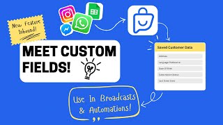 New Feature Alert! Use Custom Fields to Create Your Own Variables!