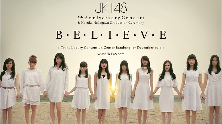 JKT48 - Puisi + Laptime Masa Remaja Live (At B.E.L.I.E.V.E)