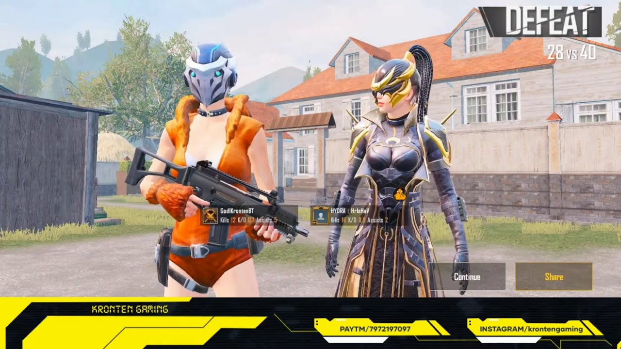 GodlKronten and HydraHrishav VS RidiculousYT and HydraWrath 2v2 TDM Match | TDM Battle | PUBG Mobile