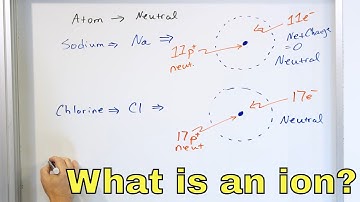 Ions Explained - Cations, Anions, Polyatomic Ions in Chemistry & Physics - [1-2-16]