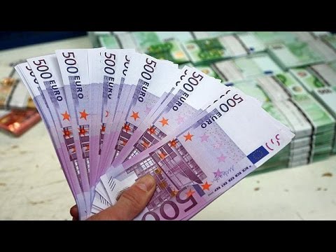 فيديو: على الأوراق النقدية اليورو تصور؟