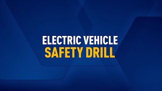 Heartland Community College Electric Vehicle Lab Fire Drill Highlight Video