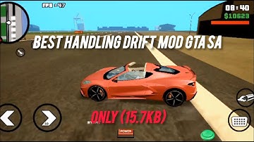 BEST HANDLING DRIFT MOD GTA SAN ANDREAS FOR ANDROID |💯 WORKING|