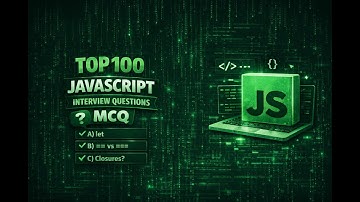 JavaScript Interview MCQs (100 Questions) part 1 | Easy, Medium & Hard