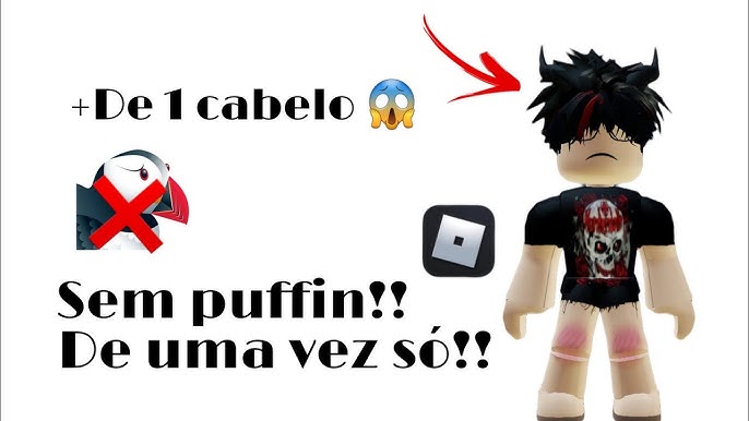 COMO COLOCAR DOIS CABELOS NO ROBLOX PELO PC 2022.. 