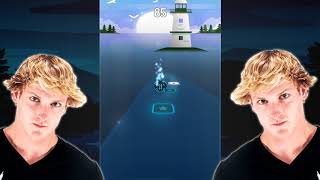 No Handlebars - Logan Paul Tiles Hop EDM Rush [NEON BALL] screenshot 4