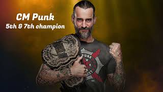 Aew World Championship Rollcall Iwgp-Style As Of Oct. 8Th, 2025