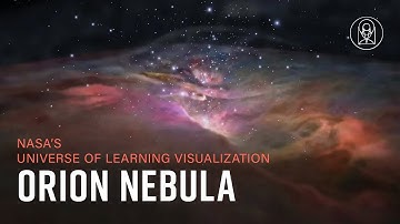 Flight Through the Orion Nebula in Visible Light