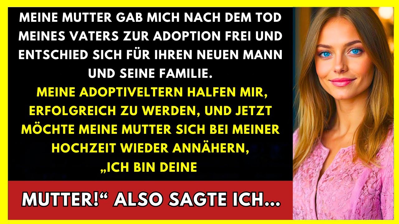Mama Gab Mich Zur Adoption Nach Papas Tod, Sie Wählte Ihren Neuen Mann Und Seine Familie