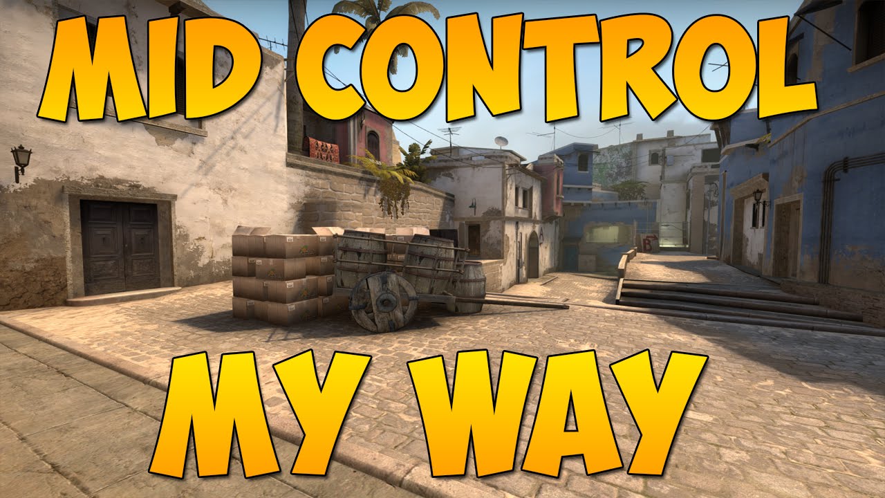 CS:GO Tricks - Mirage, Mid-Control My Way - YouTube
