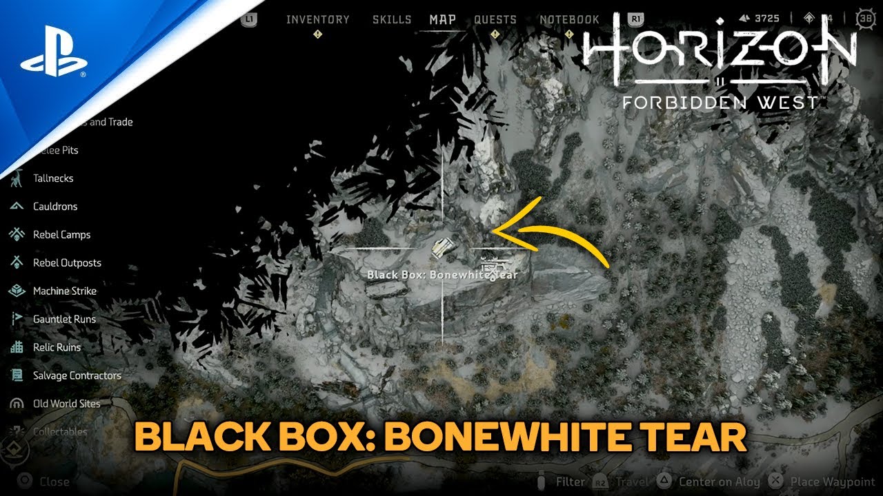 Horizon Forbidden West All Black Box Locations