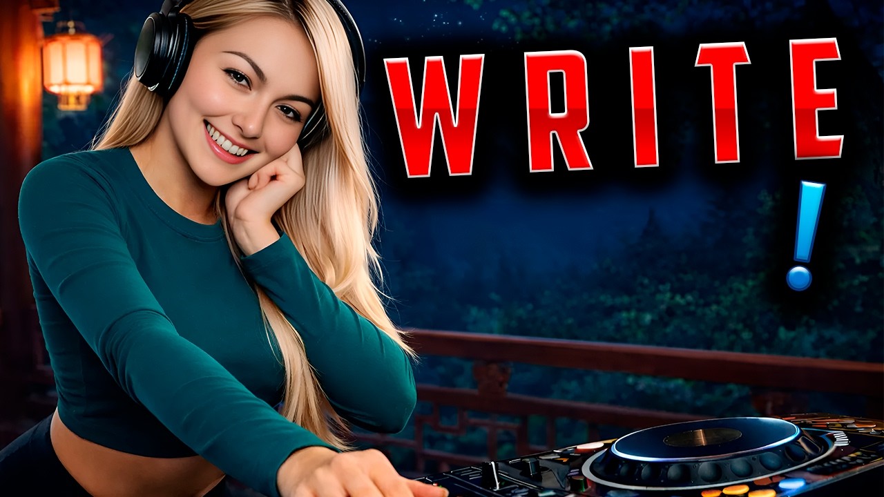 dark techno house music (No Vocals) | Write Long Reports Faster