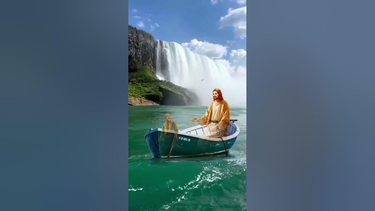 #video religioso #no meu barquinho estΓ‘ Jesus de NazarΓ© ππππ #video religioso #no meu barquinho estΓ‘ Jesus de NazarΓ© ππππ