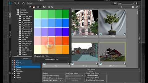 Favorite 3D Assets in Project Manager version 3.12.17
