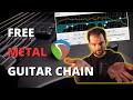 Unleash your metal guitar sound with our free reaper mixing chain