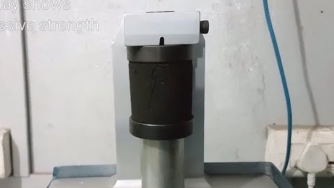 Green Compression Strength checking of Sand on VUD