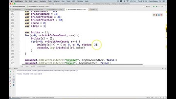 JavaScript - BrickBreaker 10-3 Multi-Hit Bricks