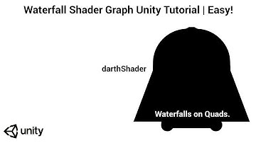 Waterfall Shader Graph Unity Tutorial | Easy!