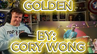 SUCH A FUN BEAT!!!!!!!! Blind reaction to Cory Wong - Golden Ft. Trousdale