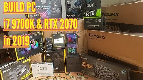 Intel Core i7 9700K & RTX 2070 Gaming PC Build in 2019