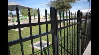 ASPEN 3-Rail Ornamental Fence Installation - Available at your local Sams Club Stores