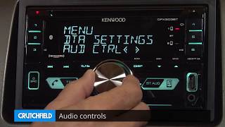 Kenwood DPX503BT Display and Controls Demo | Crutchfield Video