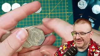 £250 50p Coin Hunt! 🪙 What Commemoratives Are Hiding in the Bag