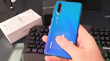 Huawei P30 Aurora  In-Screen Fingerprint review