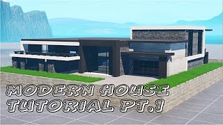 Modern House in Fortnite | Fortnite Creative Tutorial Pt. 1 (Speed Build)