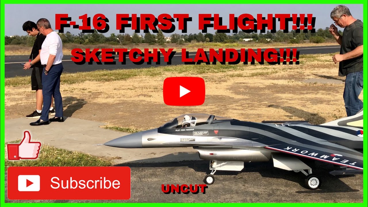 F-16 FIRST FLIGHT!!!