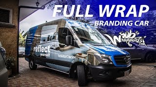 Mercedes Benz Sprinter full Commercial Wrap 506wrappers