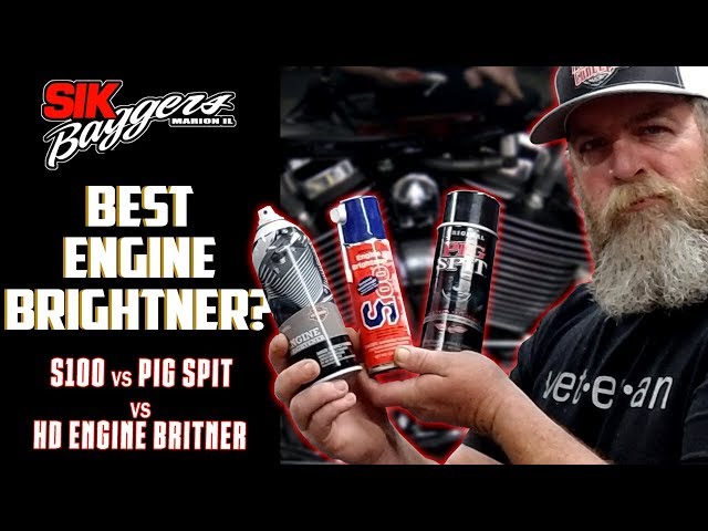 Pig Spit S100 HD Engine Brightner Review Harley Davidson Touring 
