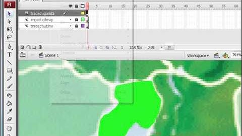 12. Adobe Flash Tutorial CS3 - DiDA 202 - Africa Map 3