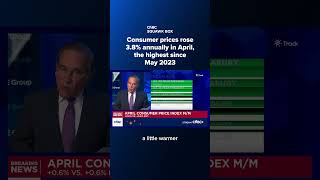Consumer prices rose 3.8% annually in April, the highest since May 2023