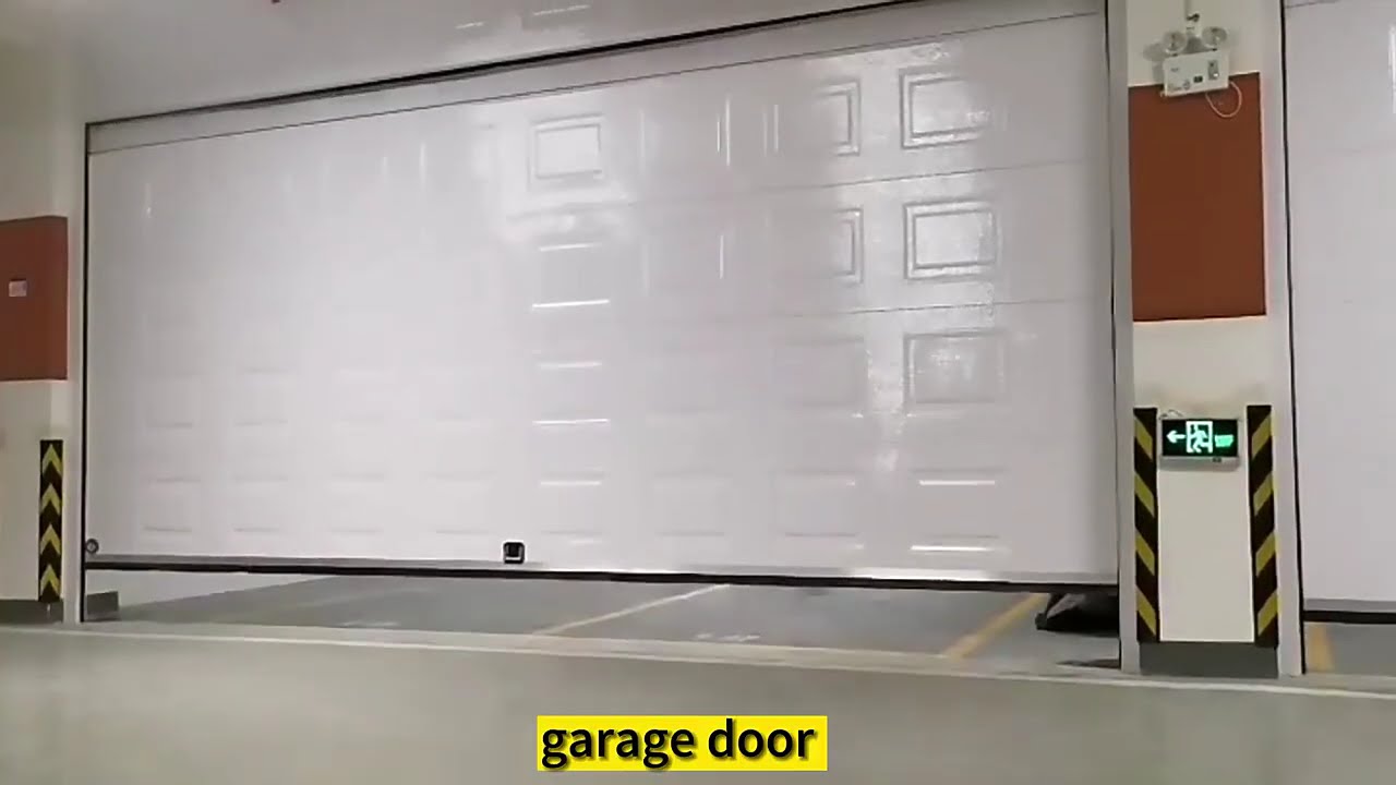 Classical sectional garage door