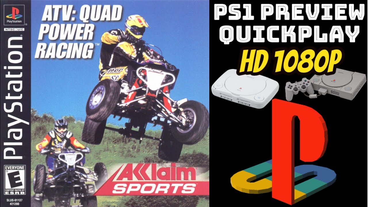 【中古】 ATV：クアッドパワーレーシング PS ATV: Quad Power Racing - (PS1) PlayStation 1 [Pre-Owned
