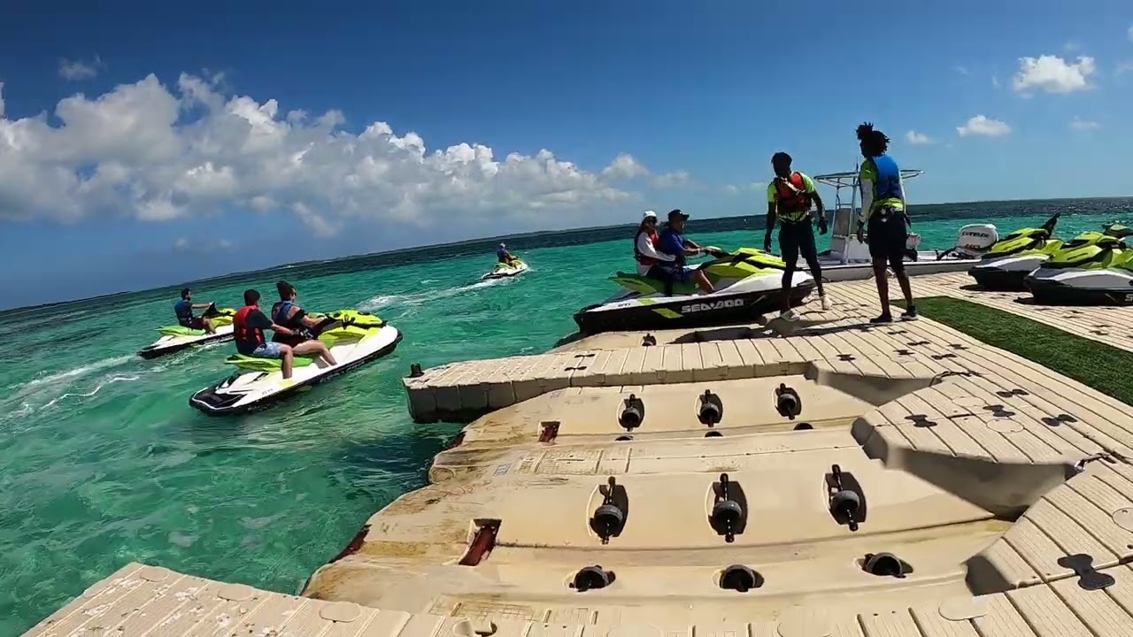 Royal Caribbean CocoCay Jet ski adventure Part 1 YouTube