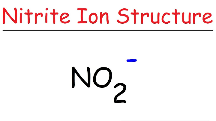 NO2-  Lewis Structure - Nitrite Ion