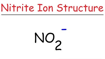 NO2-  Lewis Structure - Nitrite Ion