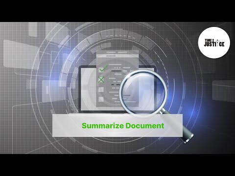 Summarize Document