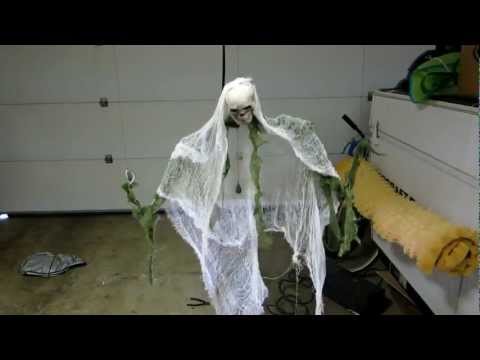 Mini Flying Crank Ghost-halloween prop