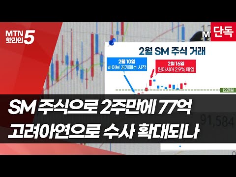 [MTN deep][단독]SM 주식으로 2주만에 77억…원아시아 자금줄 고려아연 수사 확대되나 / 머니투데이방송 (뉴스)